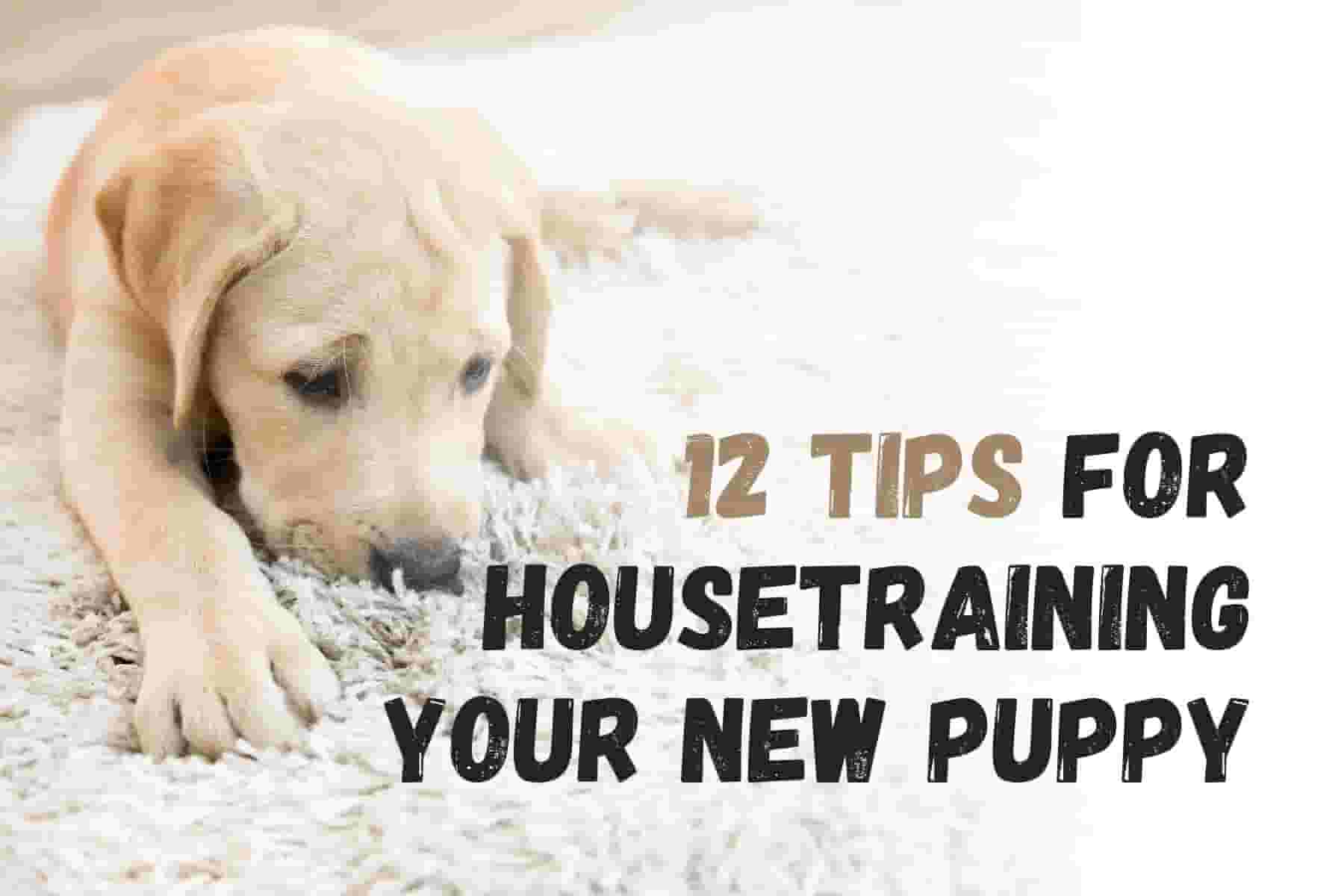 How to House Train Your New Puppy: 12 Essential Tips