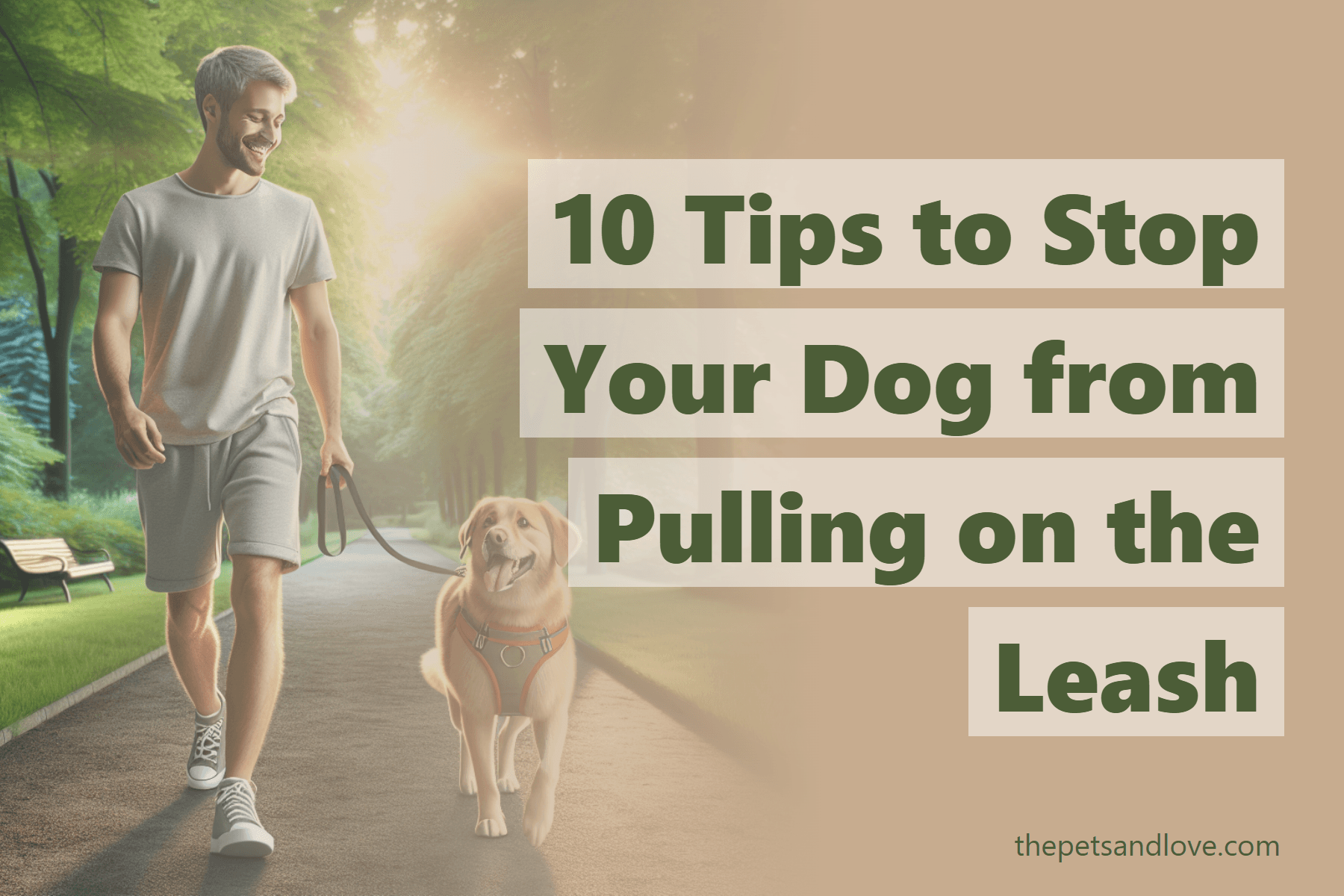 10 Tips to Stop Your Dog from Pulling on the Leash