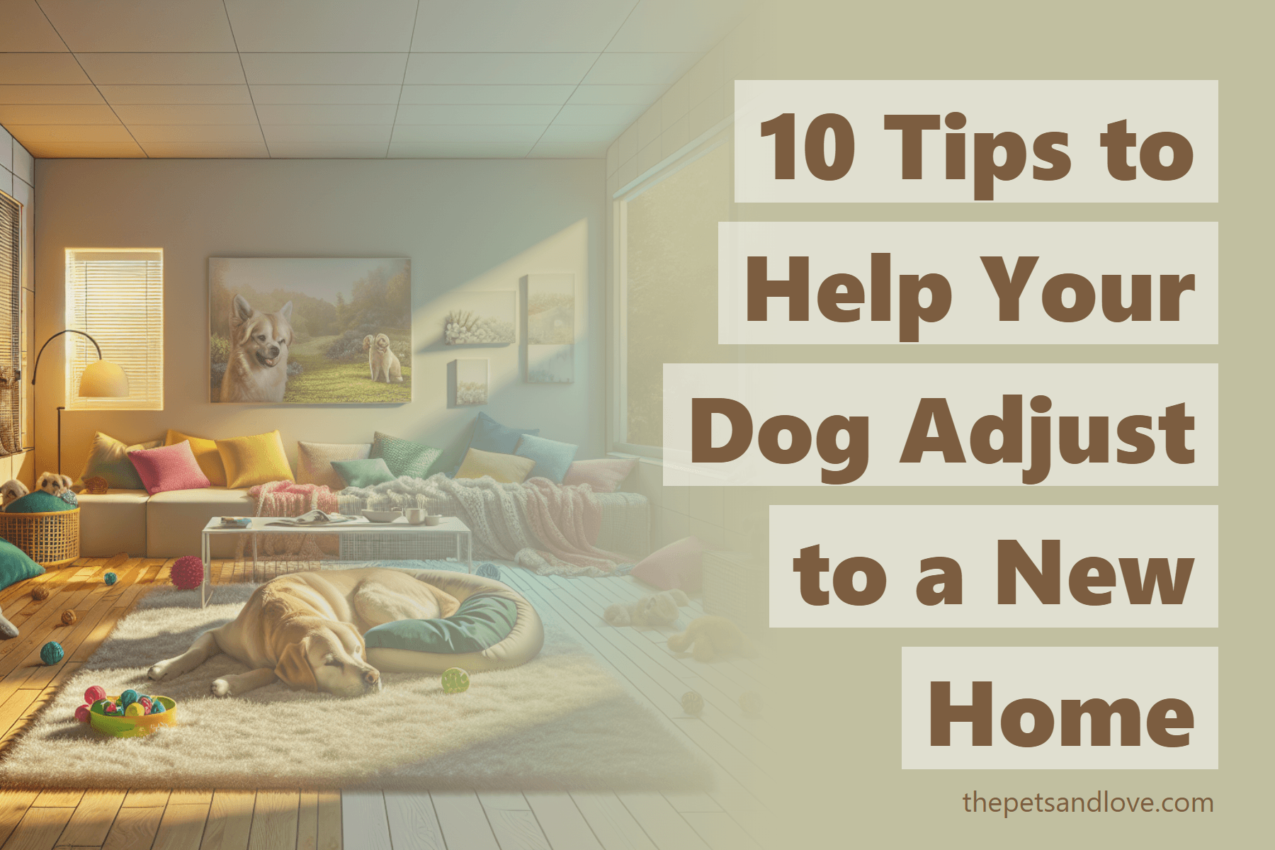 10 Tips to Help Your Dog Adjust to a New Home