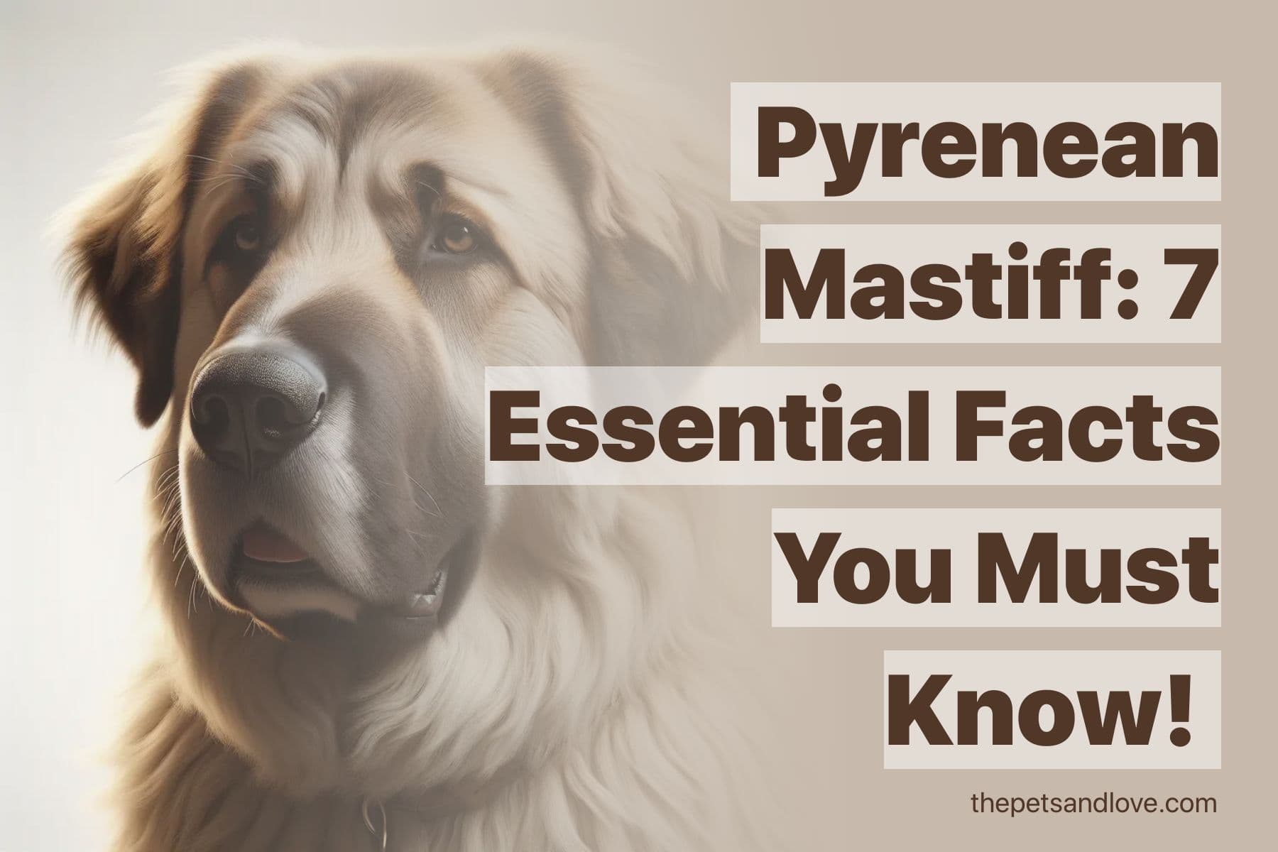 Consider These 13 Factors Before Purchasing a Pyrenean Mastiff Puppy