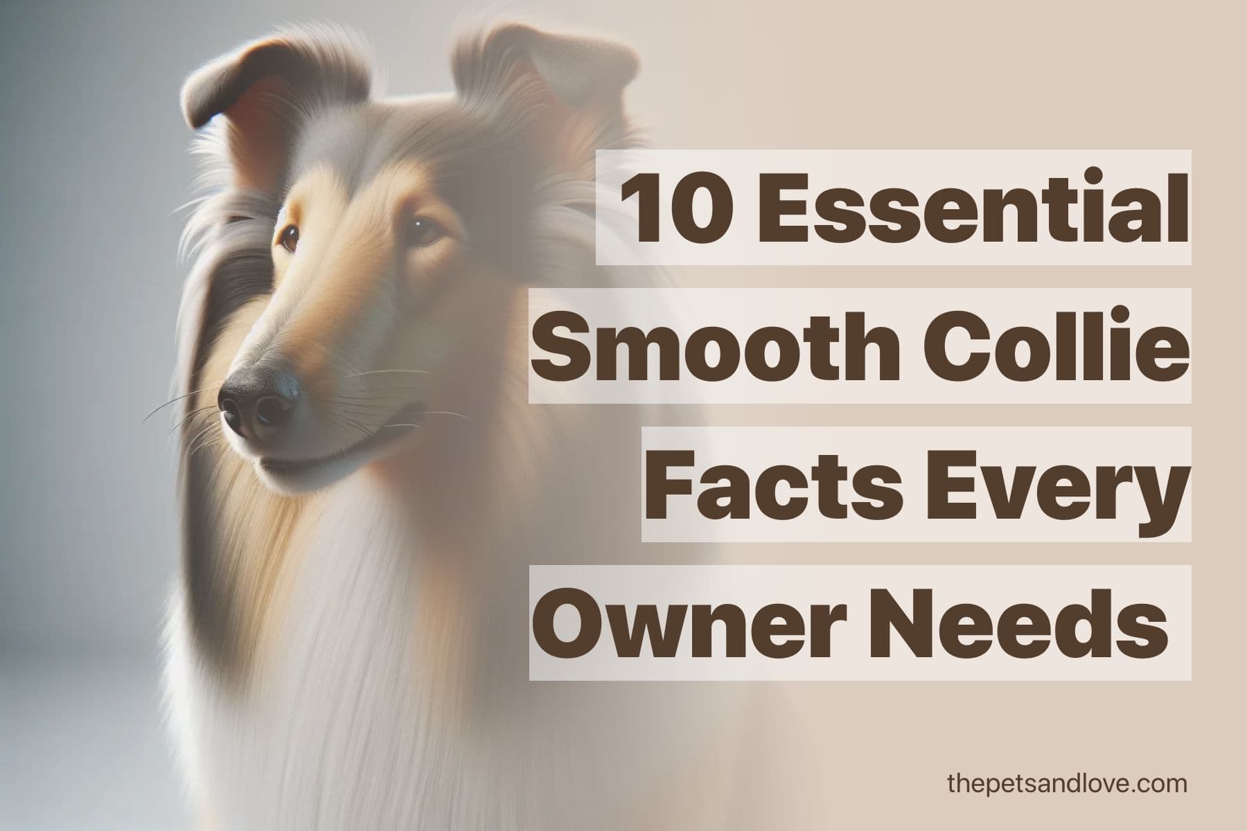 Consider These 15 Factors Before Purchasing a Smooth Collie Puppy