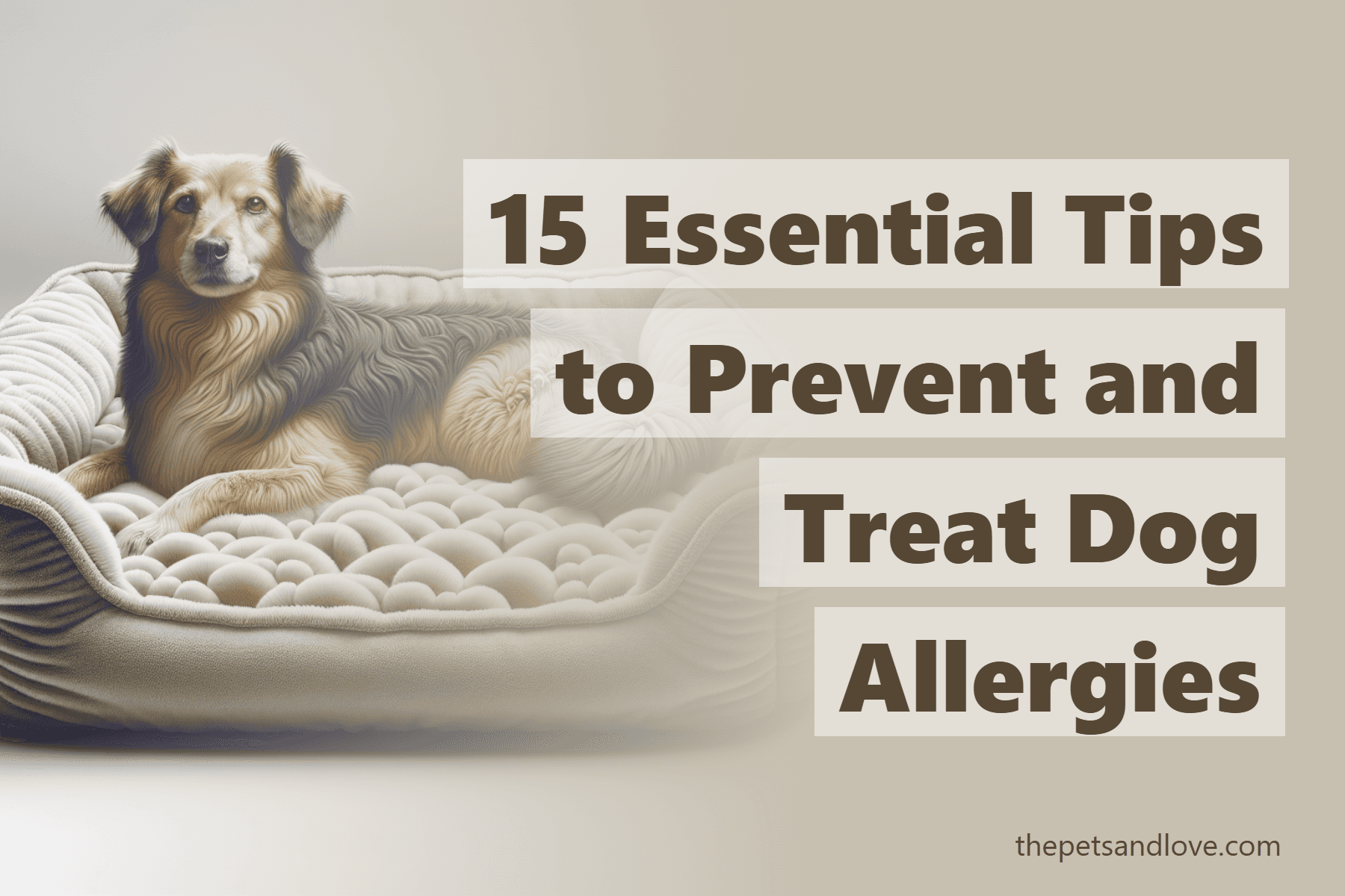 Preventing Dog Food Allergies Reference: 15 Essential Tips To Prevent And Treat Dog Allergies