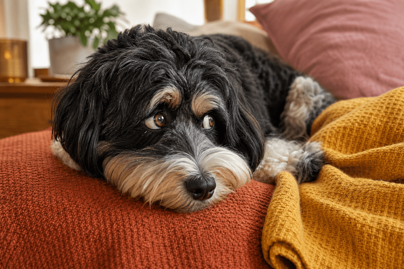 Is Your Mini Bernedoodle Stressed? 9 Warning Signs Most Owners Miss