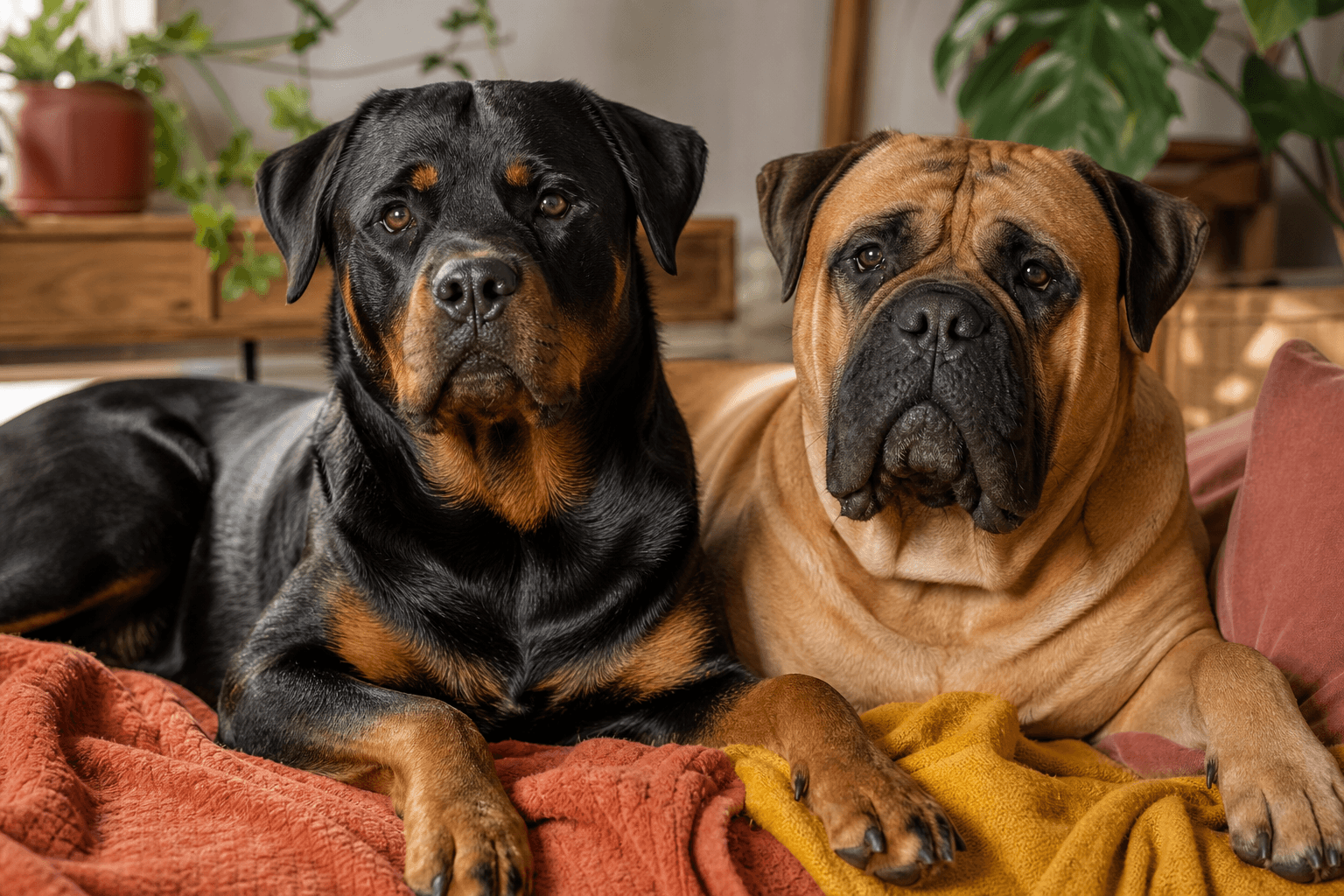 Rottweiler vs Bullmastiff: Which One Actually Fits Your Home Better?