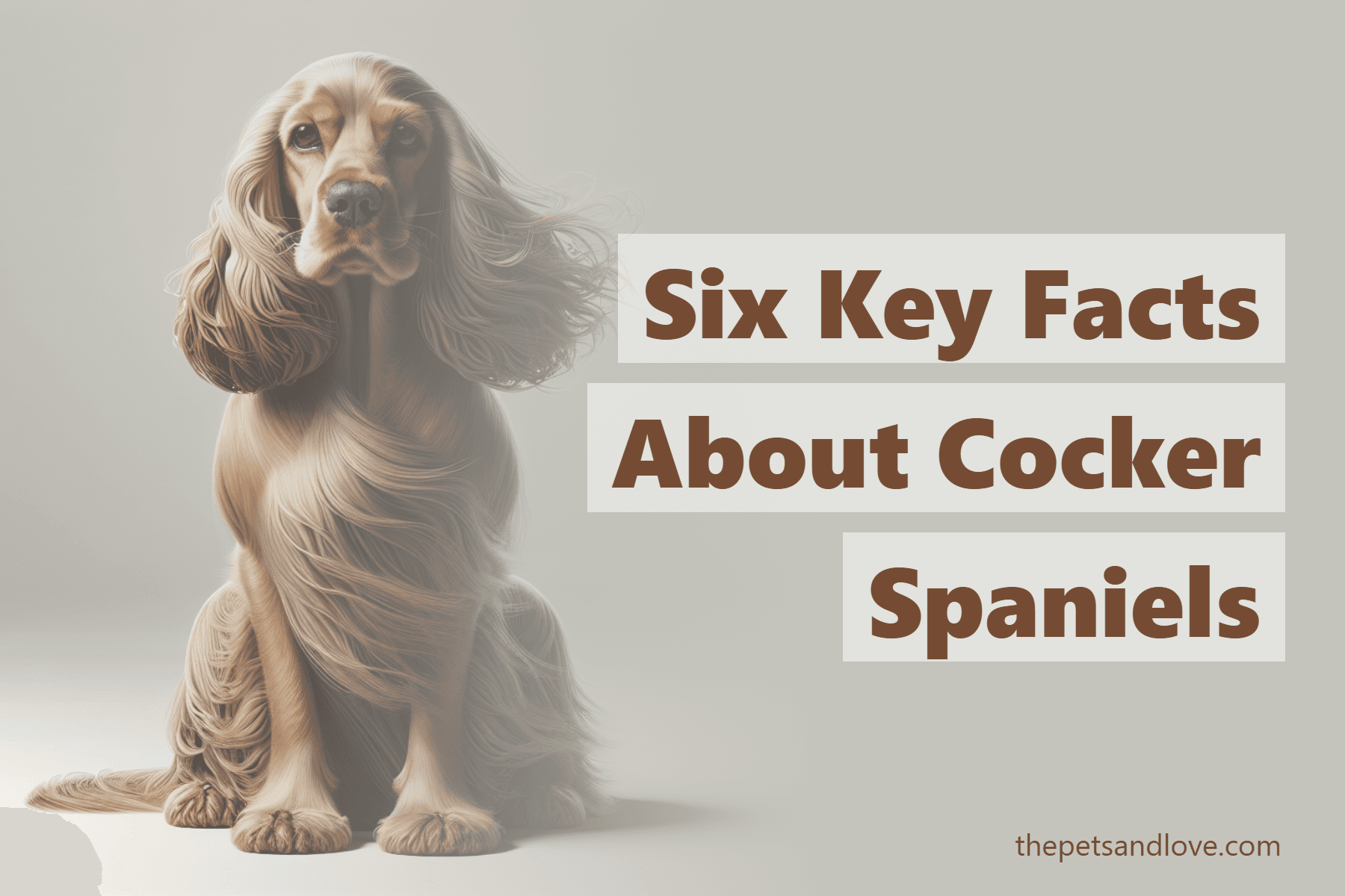 Six Key Facts About Cocker Spaniels