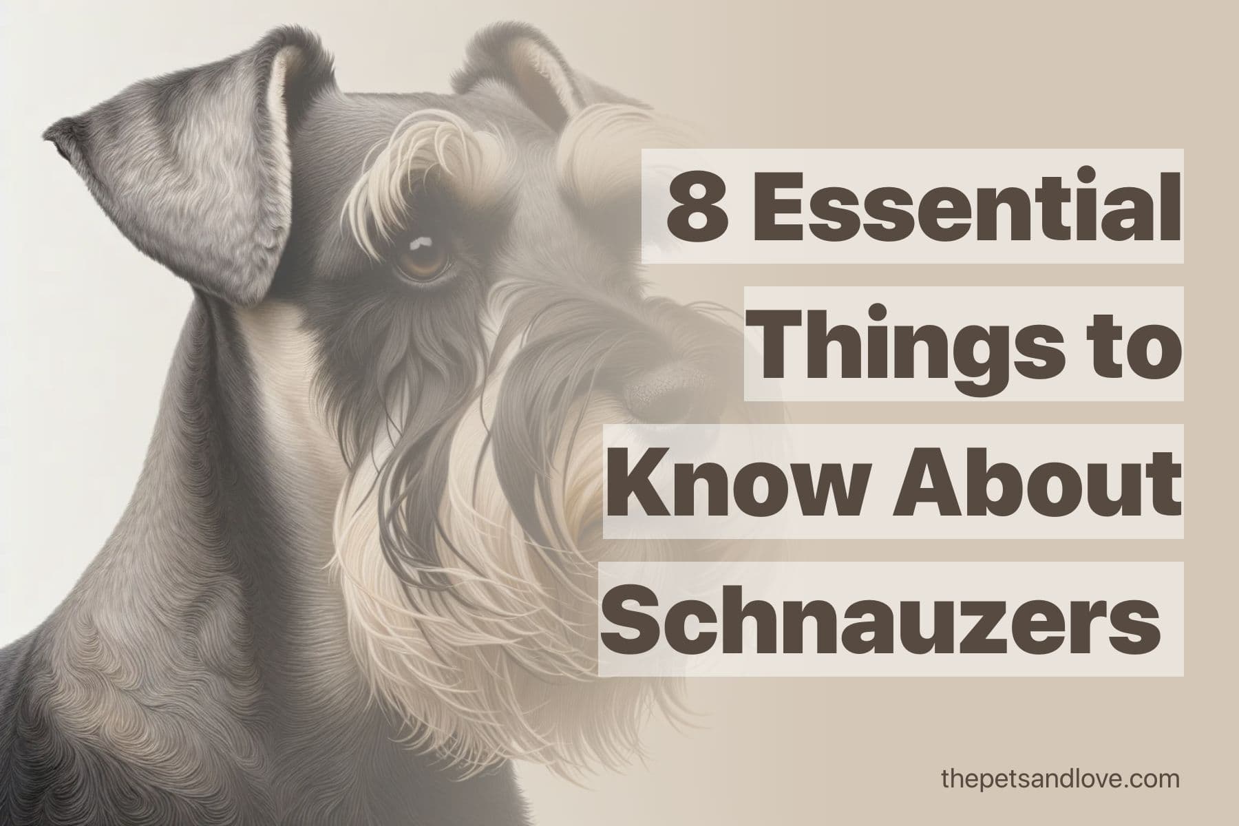 Eight Essential Facts About Schnauzers
