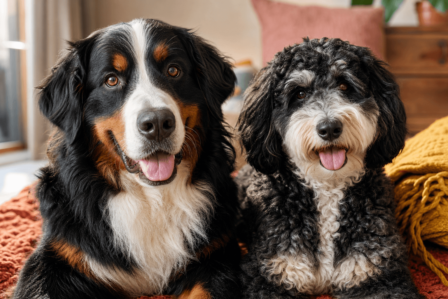 Bernese Mountain Dog vs Bernedoodle: Which One Actually Fits Your Home Better?