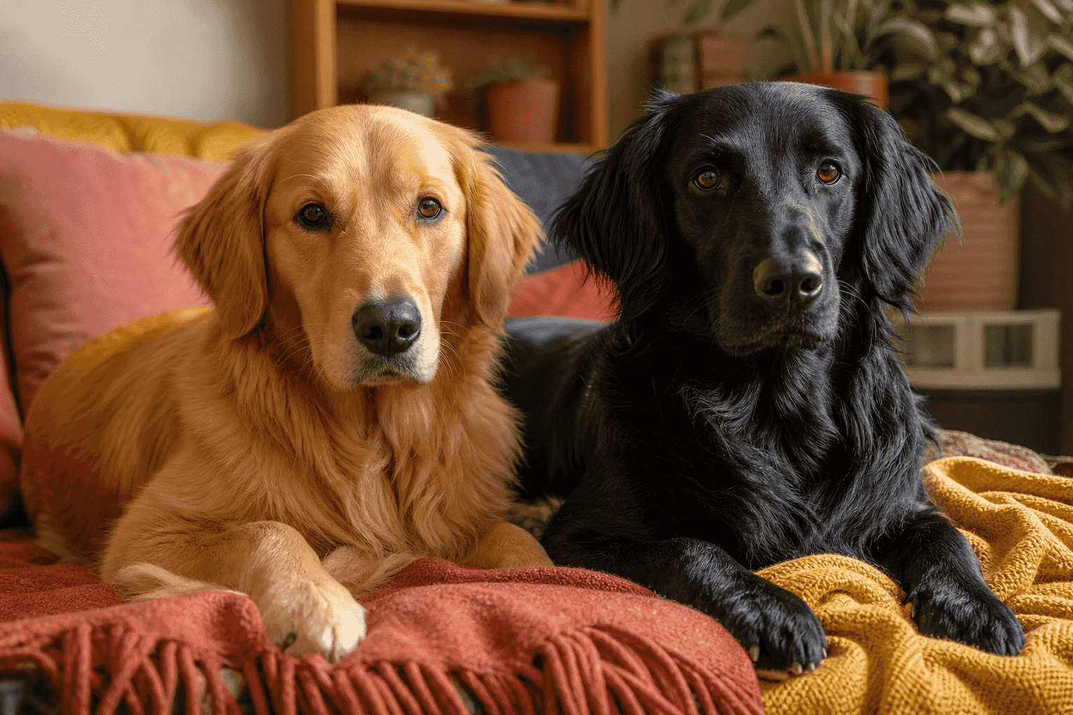 Golden Retriever vs Flat-Coated Retriever: Which One Actually Fits Your Home Better?