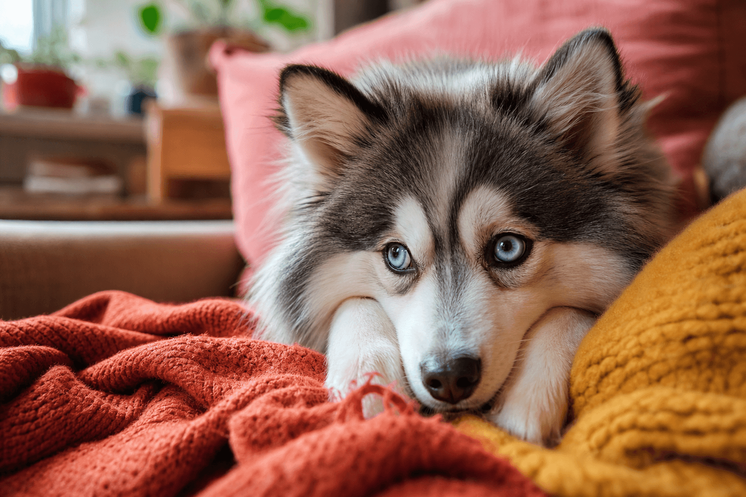 Is Your Pomsky Stressed? 13 Warning Signs Most Owners Miss