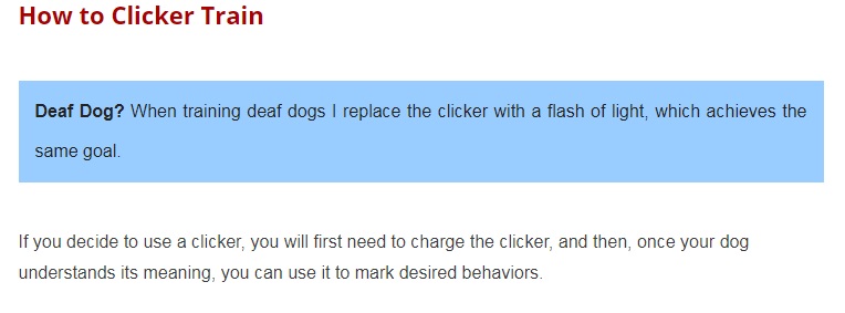 How to clicker train